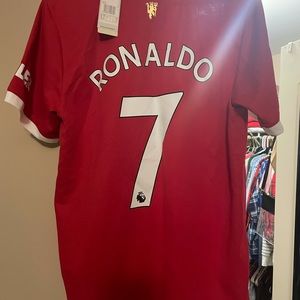 Christiano ronaldo Manchester united jersey